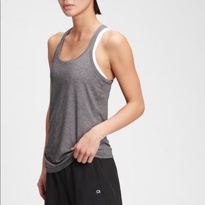 Gapfit Breathe Heather Gray Athletic Tank